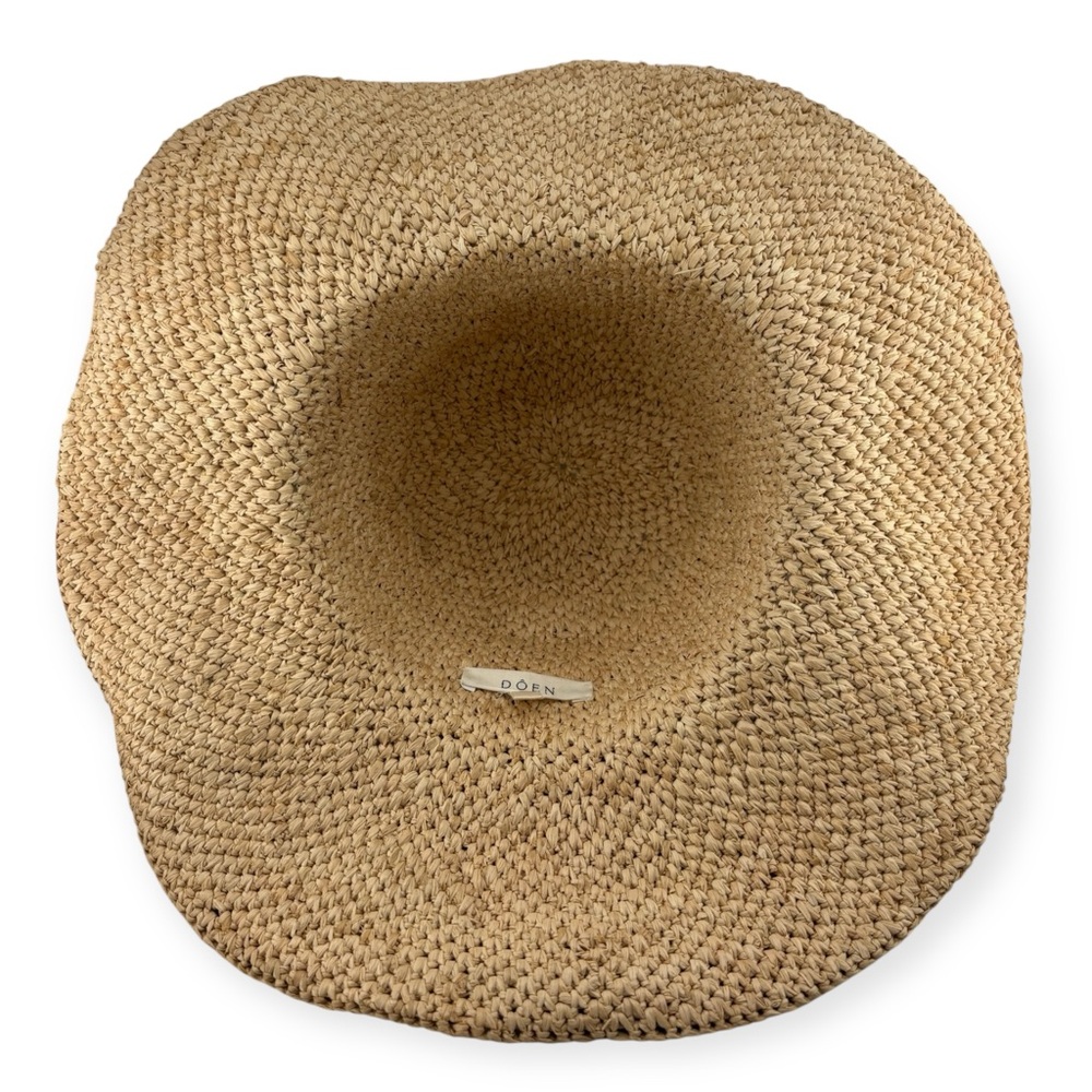 Doen Straw Wide-Brim Hat - Picture 2 of 3